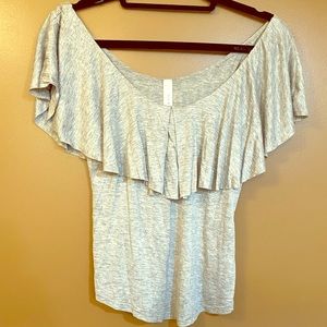 Women’s Flounce Off The Shoulder Top